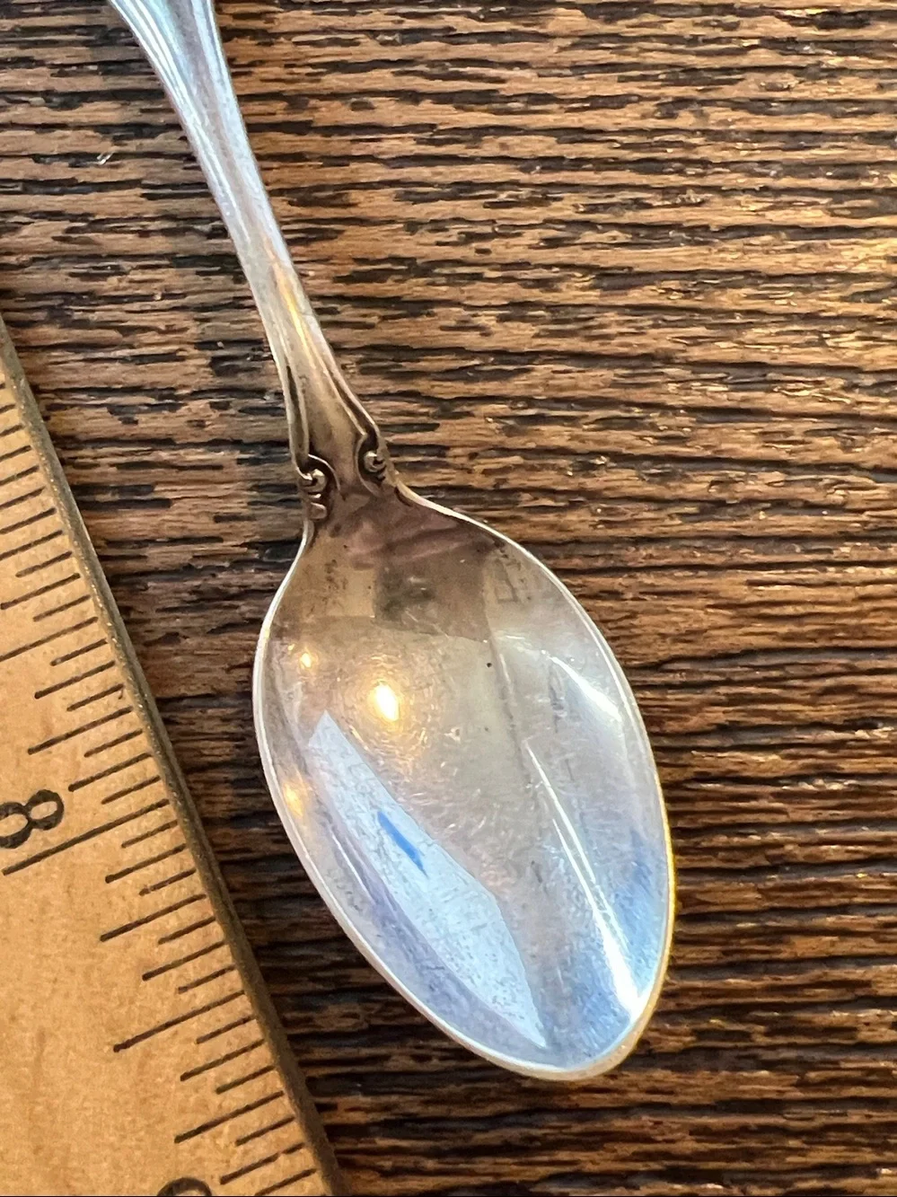 Antique Sterling Silver Teaspoon stamped